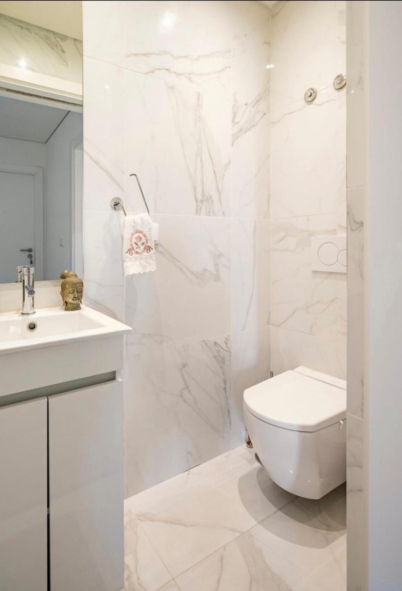 Modern Twin Room With A Balcony Montijo Bagian luar foto