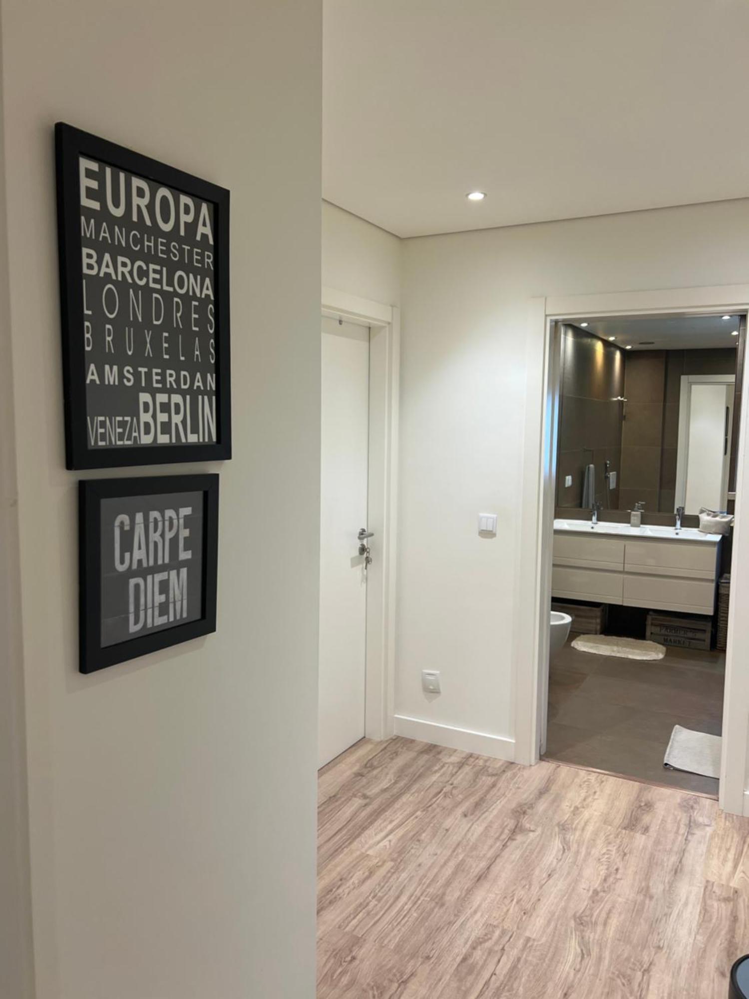 Modern Twin Room With A Balcony Montijo Bagian luar foto