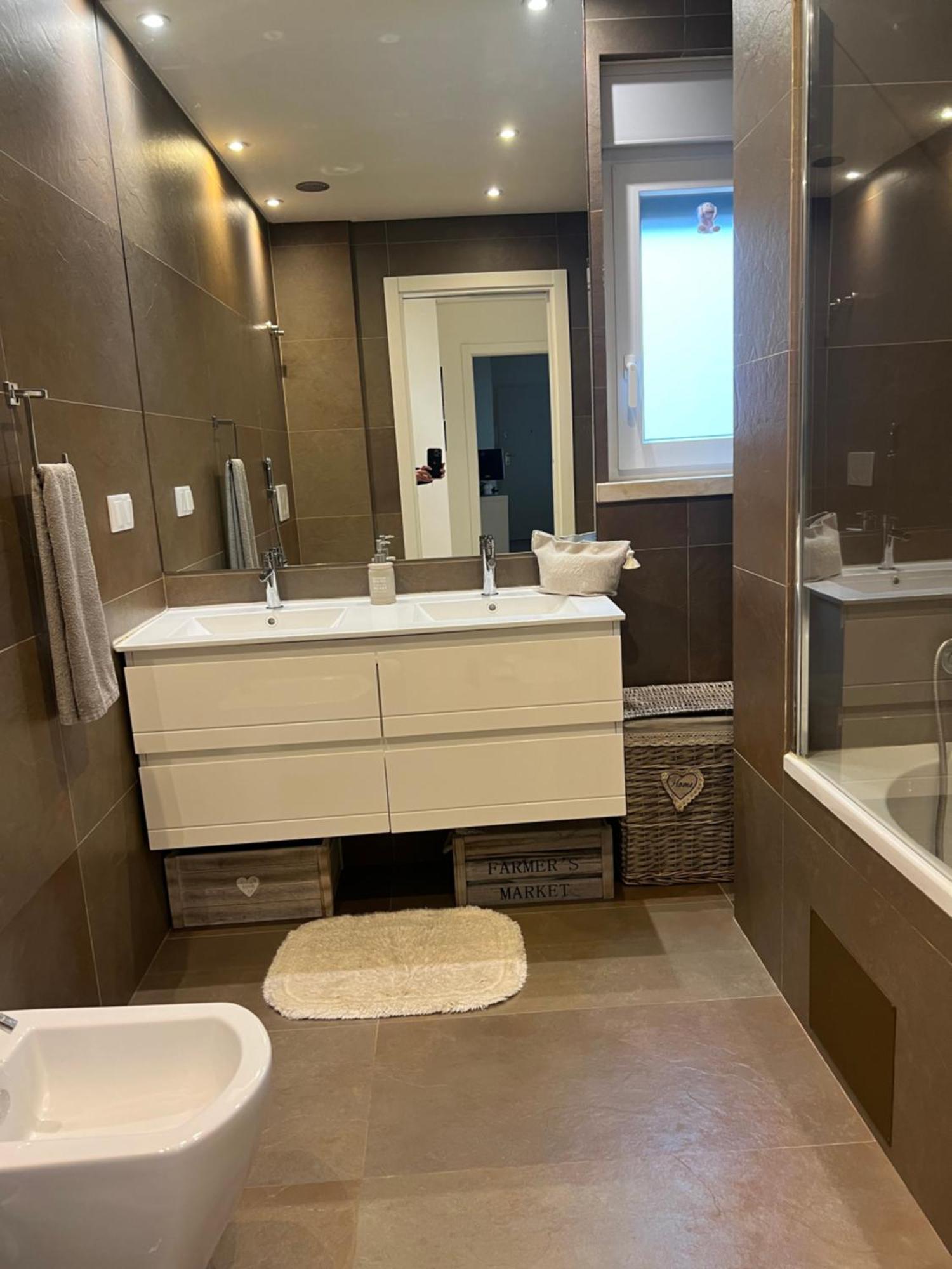 Modern Twin Room With A Balcony Montijo Bagian luar foto